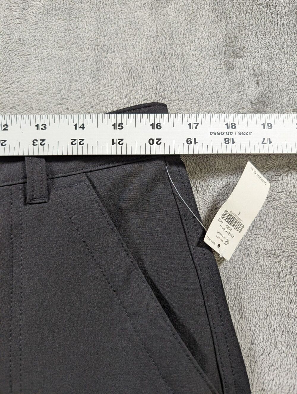 Old Navy Stretch Tech Pants L Black Cargo Quick Dry Activewear Go H2O - Picture 10 of 13